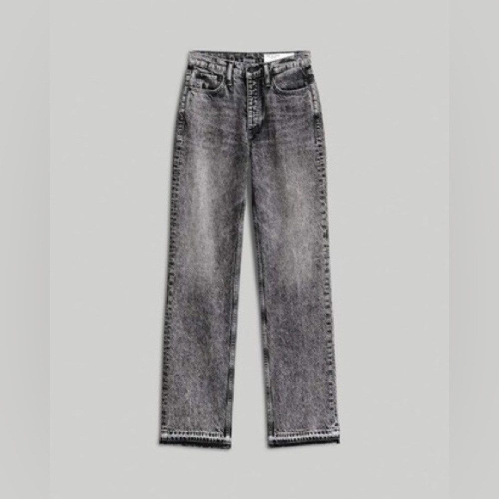 Rag & Bone Alex High Rise Straight Denim